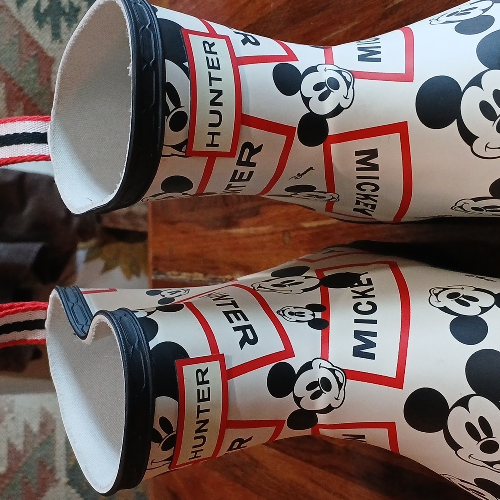 Hunter X Disney Mickey Mouse Play Short Rain Boots - 7 - Picture 7 of 15